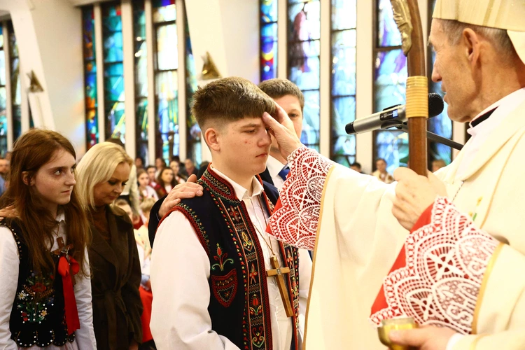 Bierzmowanie w Krościenku