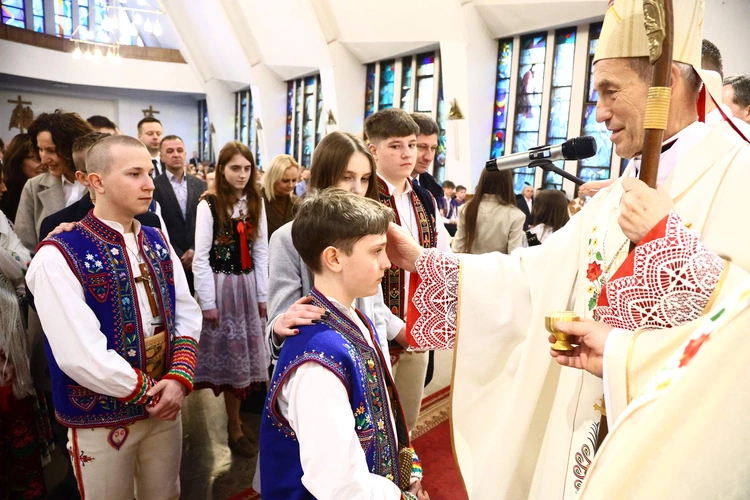 Bierzmowanie w Krościenku