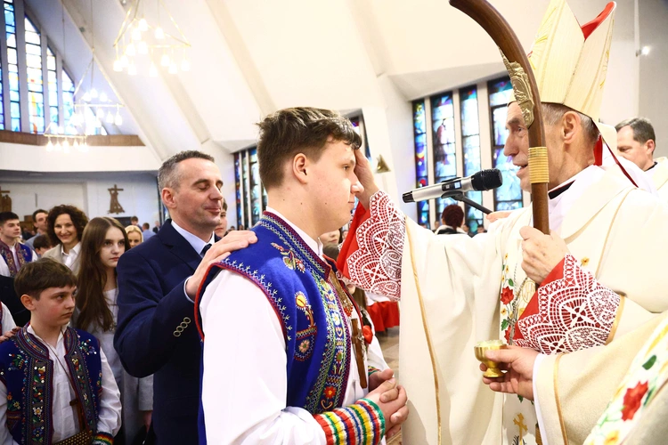 Bierzmowanie w Krościenku