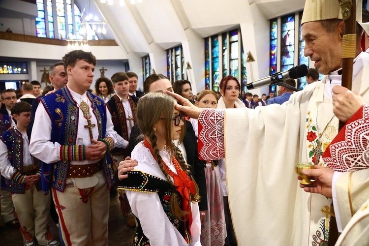 Bierzmowanie w Krościenku