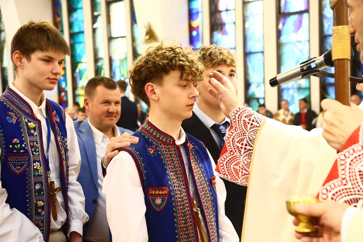 Bierzmowanie w Krościenku