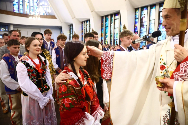 Bierzmowanie w Krościenku
