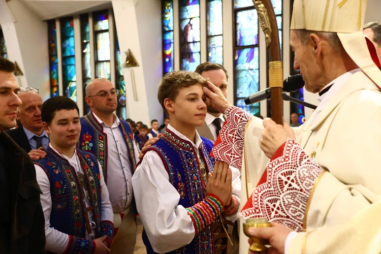 Bierzmowanie w Krościenku