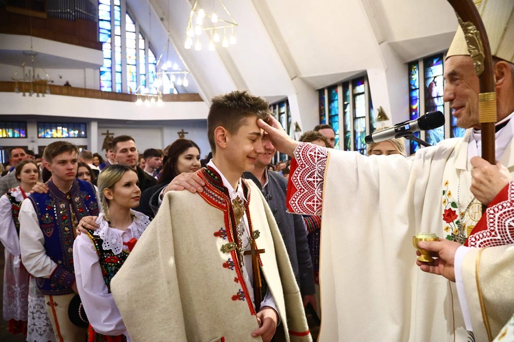 Bierzmowanie w Krościenku