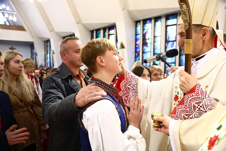 Bierzmowanie w Krościenku