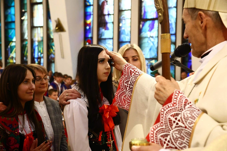 Bierzmowanie w Krościenku