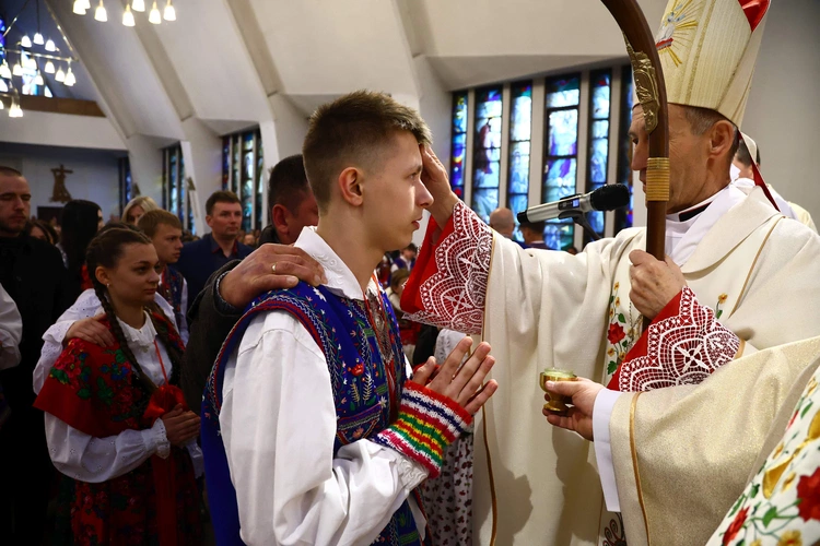 Bierzmowanie w Krościenku