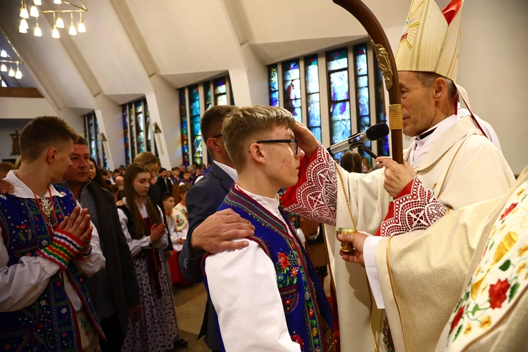 Bierzmowanie w Krościenku