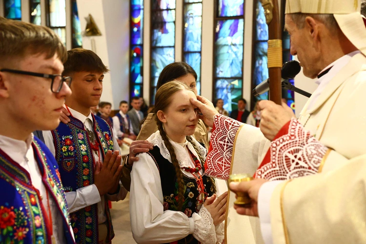 Bierzmowanie w Krościenku
