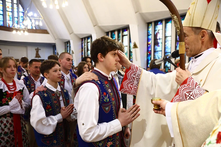 Bierzmowanie w Krościenku