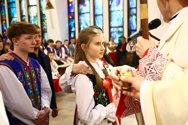 Bierzmowanie w Krościenku