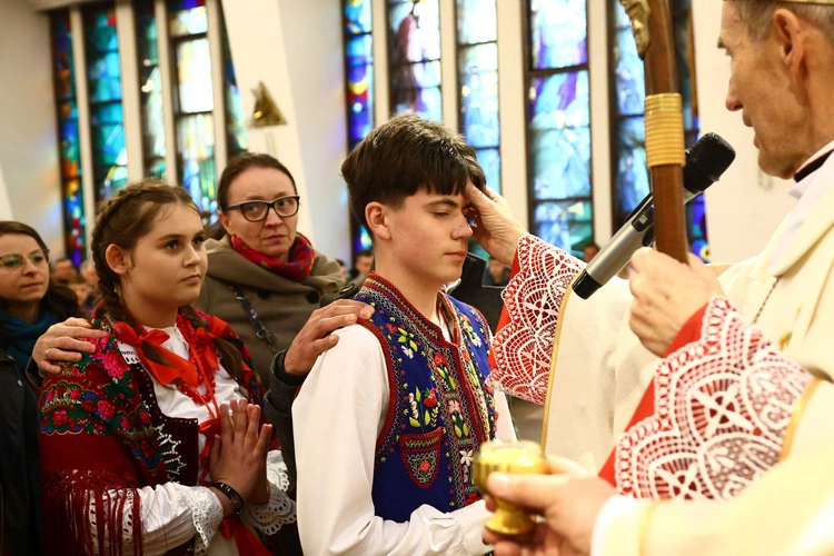 Bierzmowanie w Krościenku