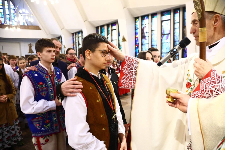 Bierzmowanie w Krościenku