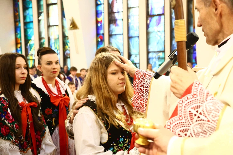 Bierzmowanie w Krościenku