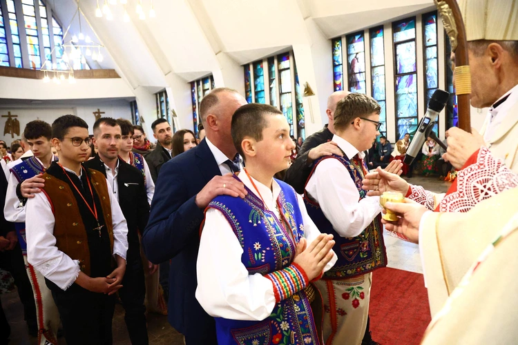 Bierzmowanie w Krościenku