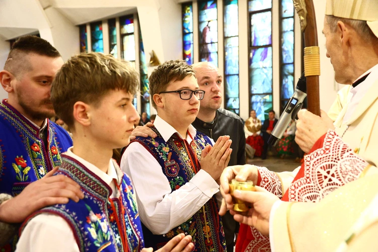 Bierzmowanie w Krościenku