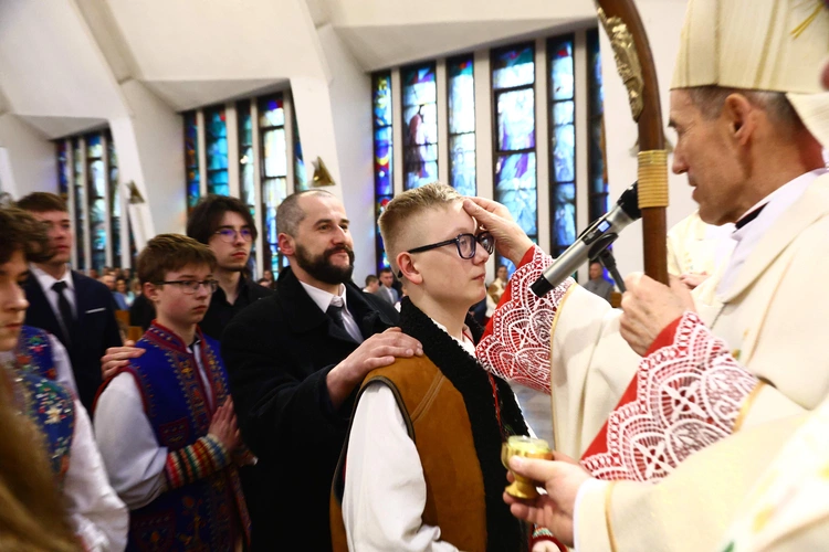 Bierzmowanie w Krościenku