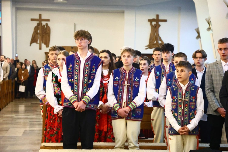 Bierzmowanie w Krościenku