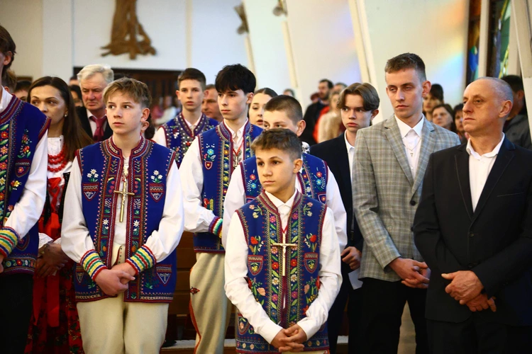 Bierzmowanie w Krościenku