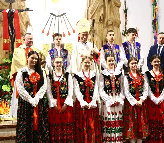 Bierzmowanie w Krościenku