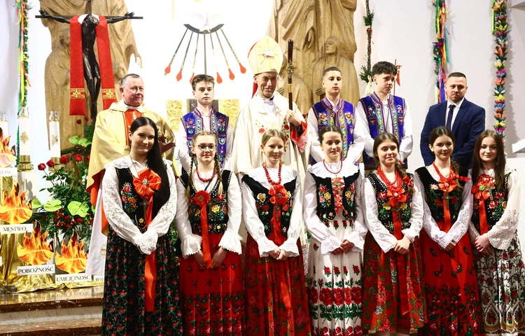 Bierzmowanie w Krościenku