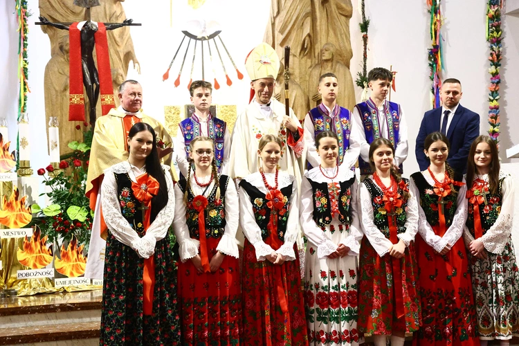 Bierzmowanie w Krościenku