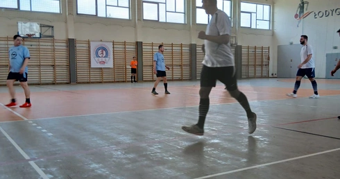 Futsal księży w Bielsku