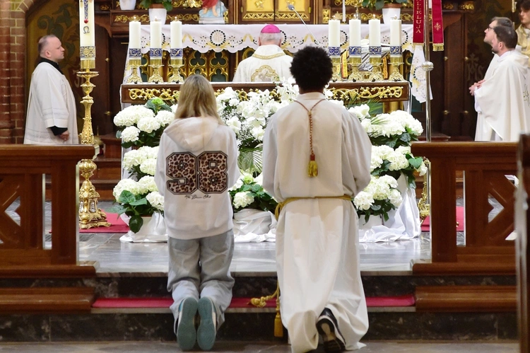 Pielgrzymka maturzystów do Gietrzwałdu