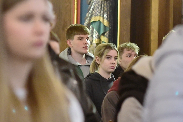 Pielgrzymka maturzystów do Gietrzwałdu