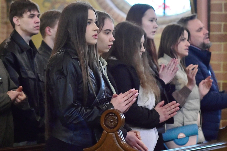 Pielgrzymka maturzystów do Gietrzwałdu