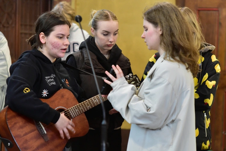 Pielgrzymka maturzystów do Gietrzwałdu