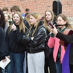 Pielgrzymka maturzystów do Gietrzwałdu