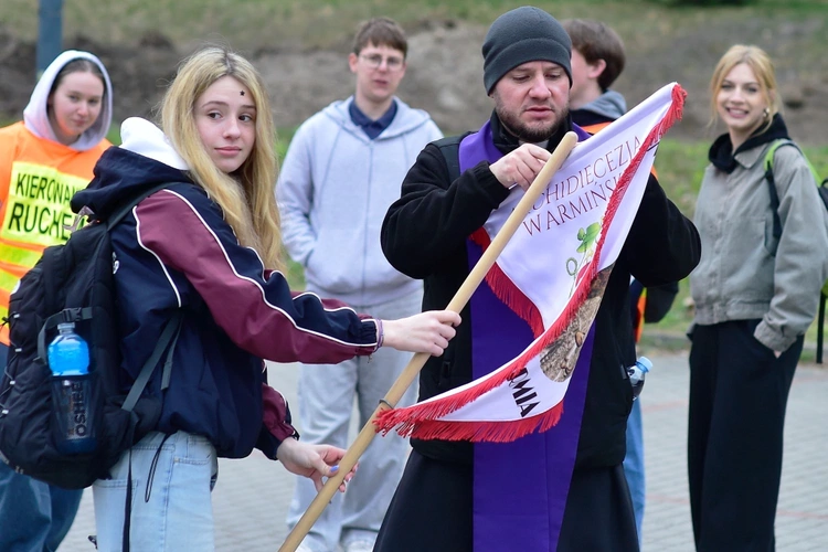 Pielgrzymka maturzystów do Gietrzwałdu