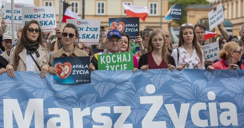 Już jutro w Warszawie przejdzie Narodowy Marsz Życia