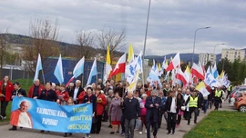 Przez Wałbrzych przeszedł IV Marsz Papieski