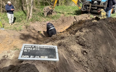 IPN: w Woli Ostrowieckiej na Wołyniu odnaleziono szczątki ofiar mordu na Polakach 