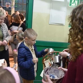 Blaszany kubek w Tęgoborzu