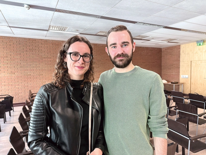 Sophie Cumming i Franciszek Cebula, narzeczeni z Czerwionki.