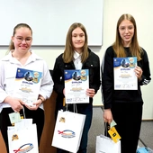 W finale, który od 10 do 12 czerwca potrwa w Warszawie, diecezję opolską reprezentować będą (od prawej): Oliwia Miozga, Joanna Gottwald i Michalina Grad. 