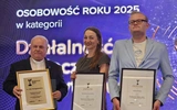 Uznany za osobowość roku ks. Jan Gargasewicz już z nagrodą