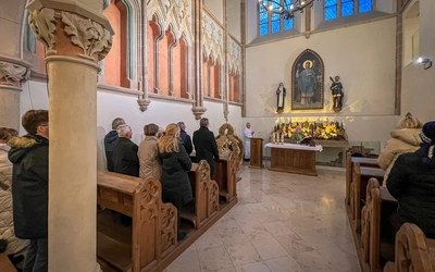 Comiesięczna Msza św. w kaplicy zamkowej w Raciborzu