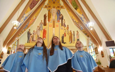 Pierwsza pielgrzymka z diecezji do Cieniawy