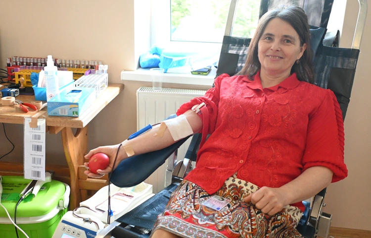 Dar drogocennego płynu 