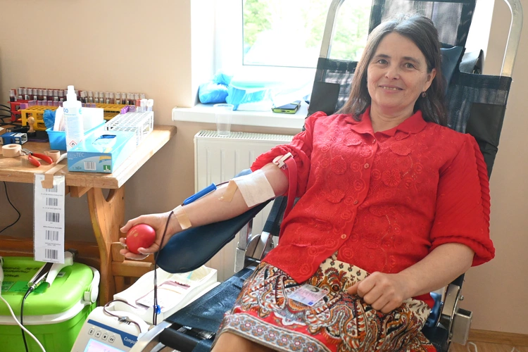 Dar drogocennego płynu 