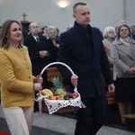 Wprowadzenie relikwii św. Jana Pawła II do parafii w Jesionce - Msza św.
