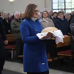 Wprowadzenie relikwii św. Jana Pawła II do parafii w Jesionce - Msza św.