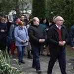 Wprowadzenie relikwii św. Jana Pawła II w Jesionce - procesja