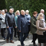 Wprowadzenie relikwii św. Jana Pawła II w Jesionce - procesja