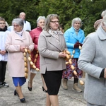Wprowadzenie relikwii św. Jana Pawła II w Jesionce - procesja