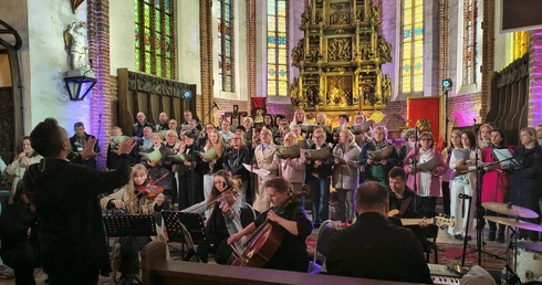 Koncert Dobrego Pasterza w Ośnie Lubuskim